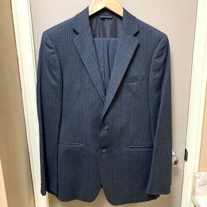 Calvin Klein Pin-Striped Suit (38S)